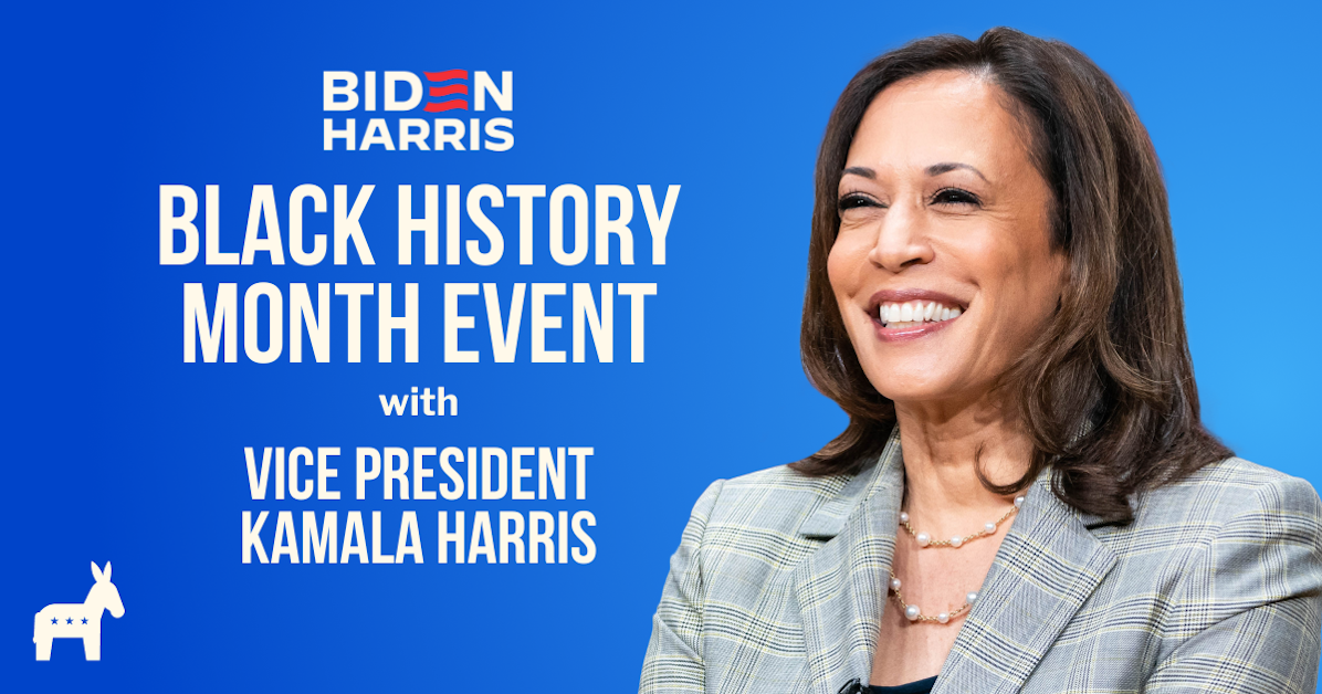 Black History Month Call with Vice President Kamala Harris The